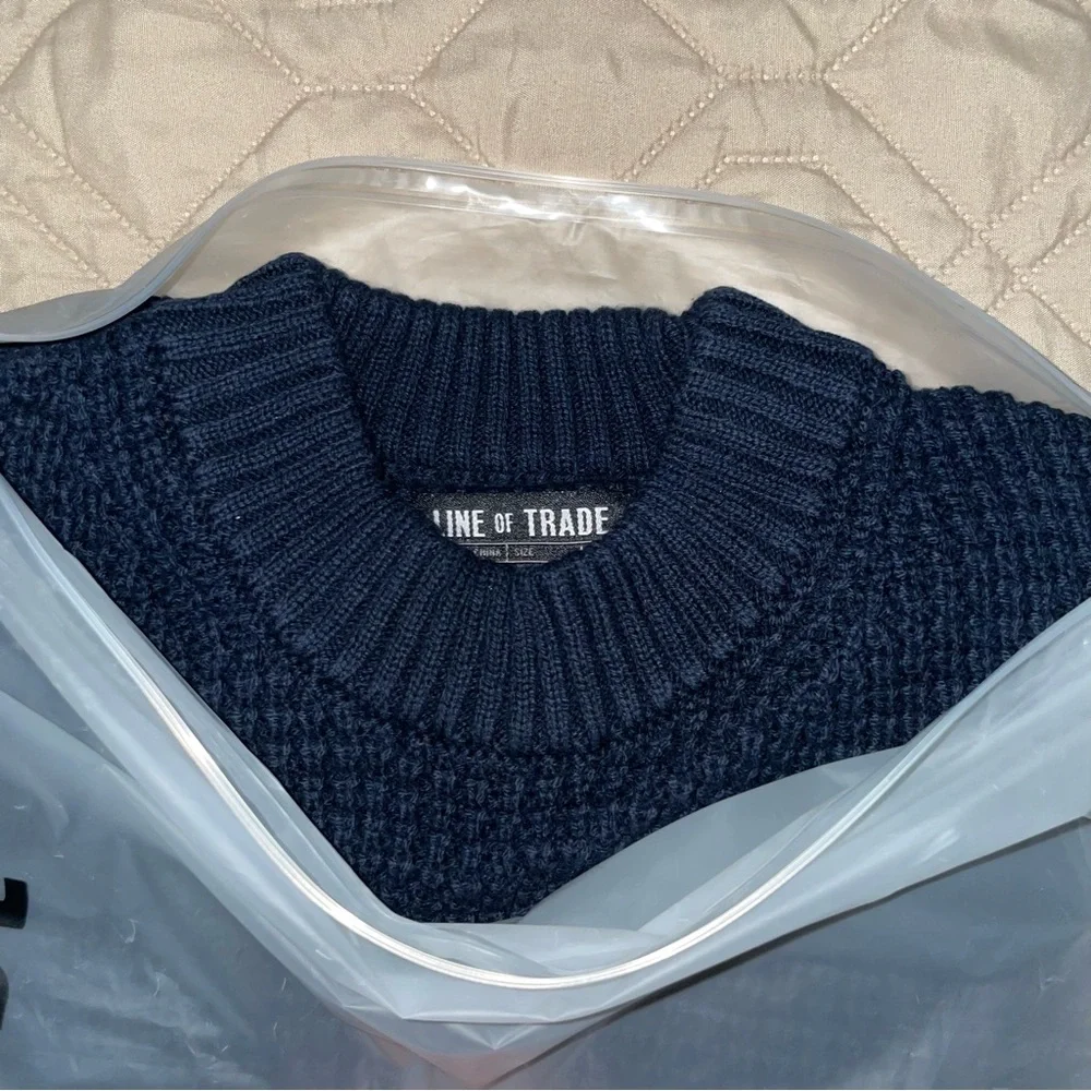 Line of Trade - Norfolk Waffle Knit Sweater